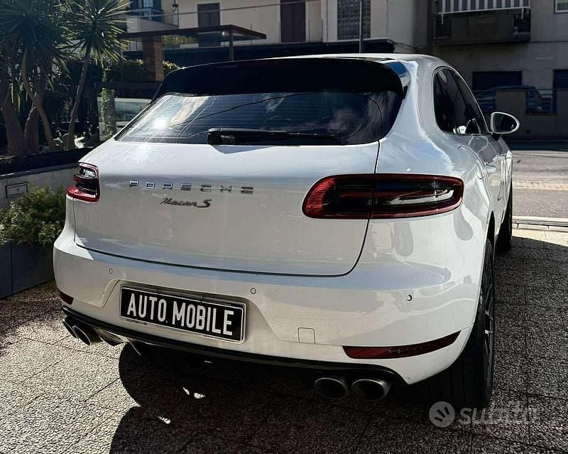Usata Porsche Macan 250 CV (183 kW) 2015 Bianco SUV