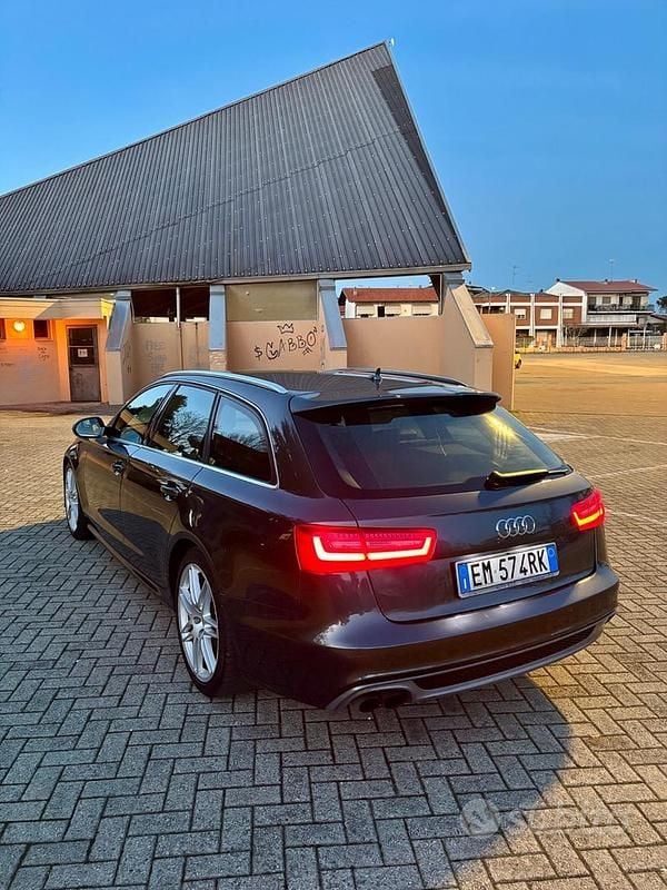 Usata Audi A6 S-Line 177 CV (130 kW) 2012 Grigio Station wagon