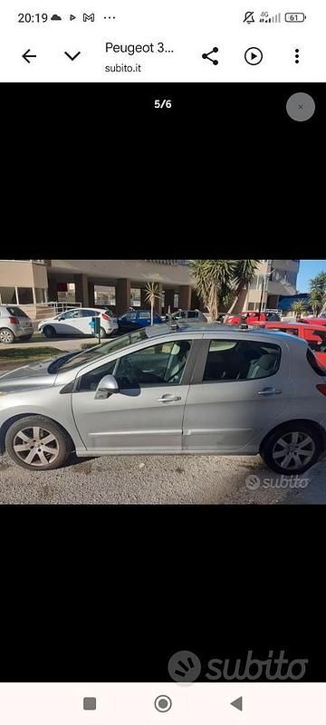 Usata Peugeot 308 90 CV (66 kW) 2009 Berlina