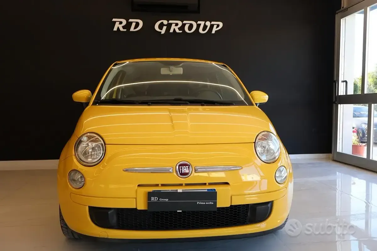 Usata Fiat 500 Sport 69 CV (50 kW) 2008 Giallo Berlina