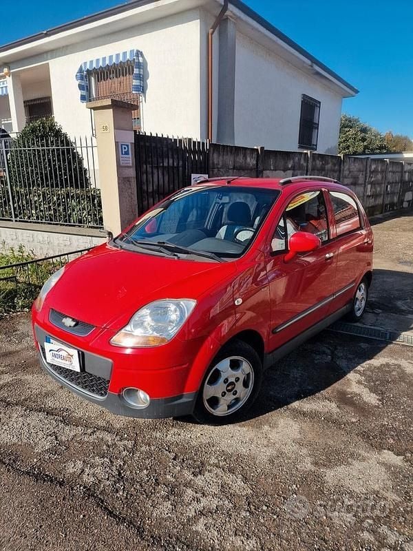 Usata Chevrolet Matiz SE 51 CV (37 kW) 2009 Rosso Utilitaria