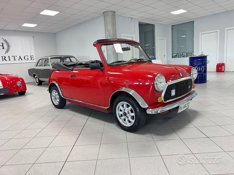 Usata Austin Mini 43 CV (31 kW) 1991 Rosso Cabrio