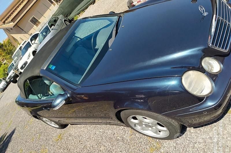 Usata Mercedes CLK230 Avantgarde 197 CV (144 kW) 2001 Blu Cabrio
