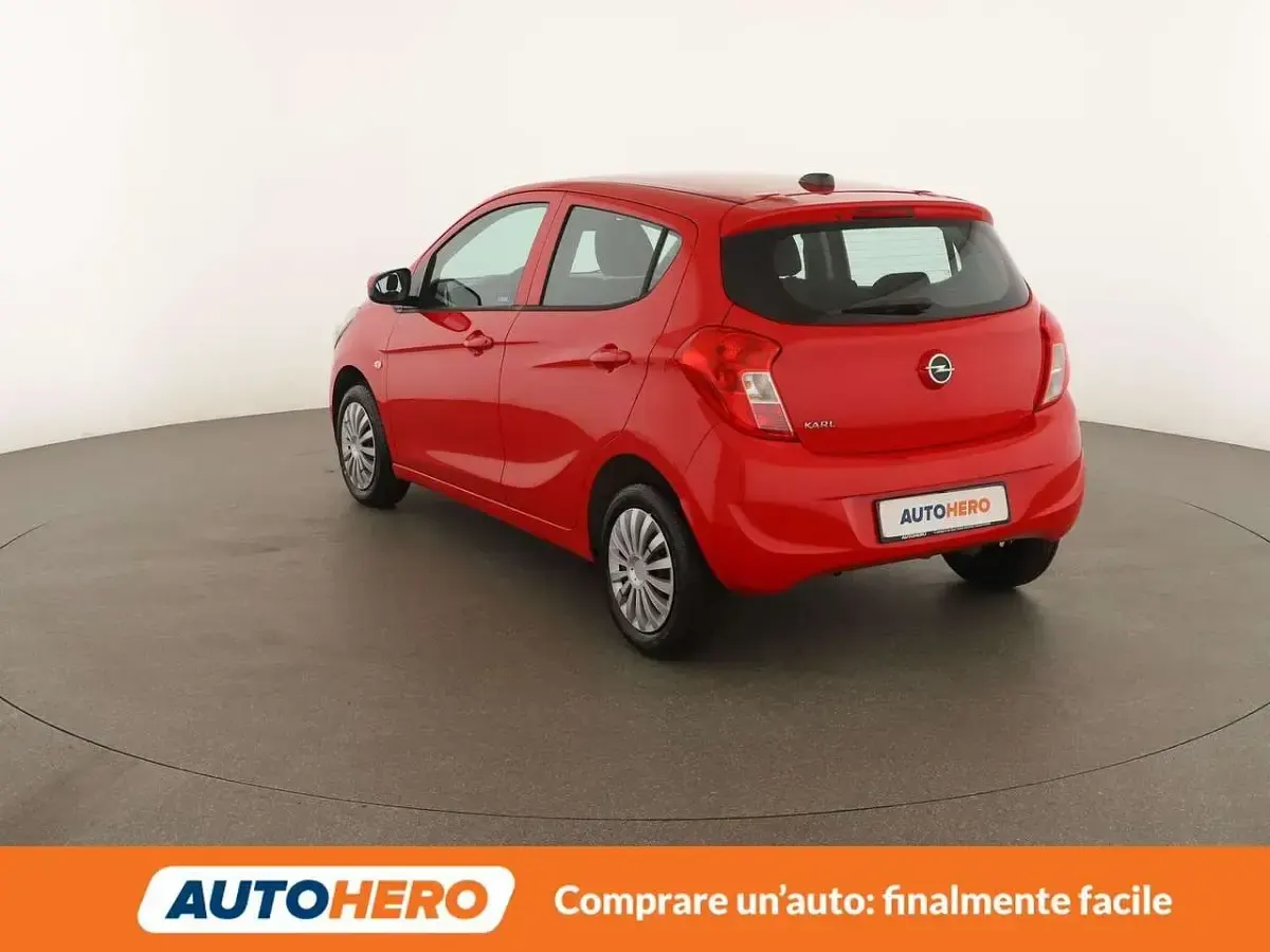 Usata Opel Karl 75 CV (55 kW) 2017 Rosso Utilitaria