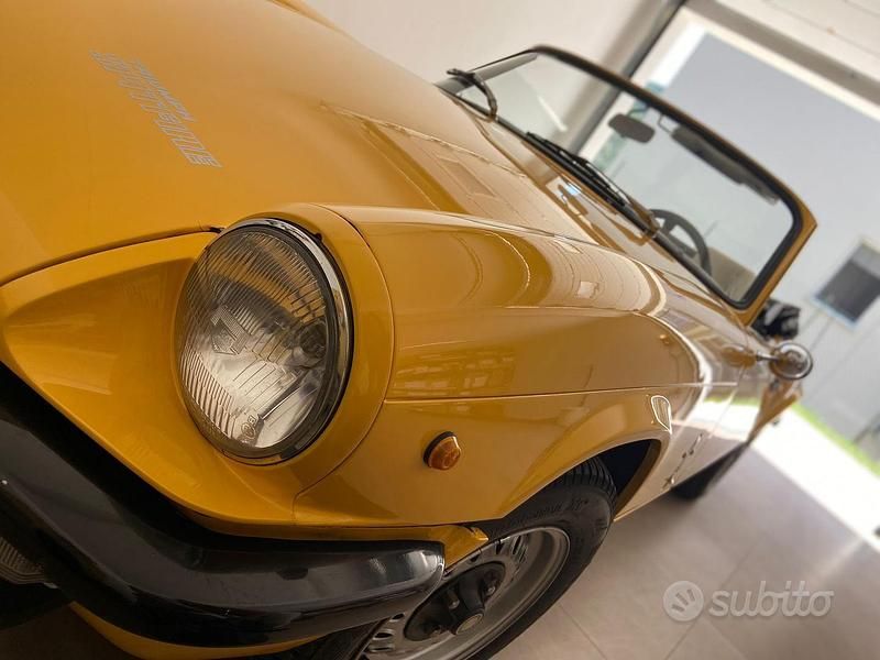 Usata Triumph Spitfire 1970 Giallo Cabrio