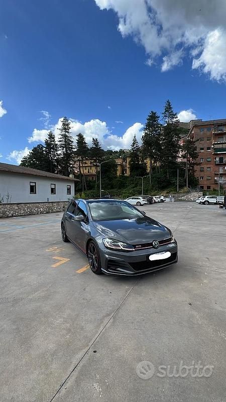 Usata VW Golf VII GTI 245 CV (180 kW) 2019 Grigio Berlina