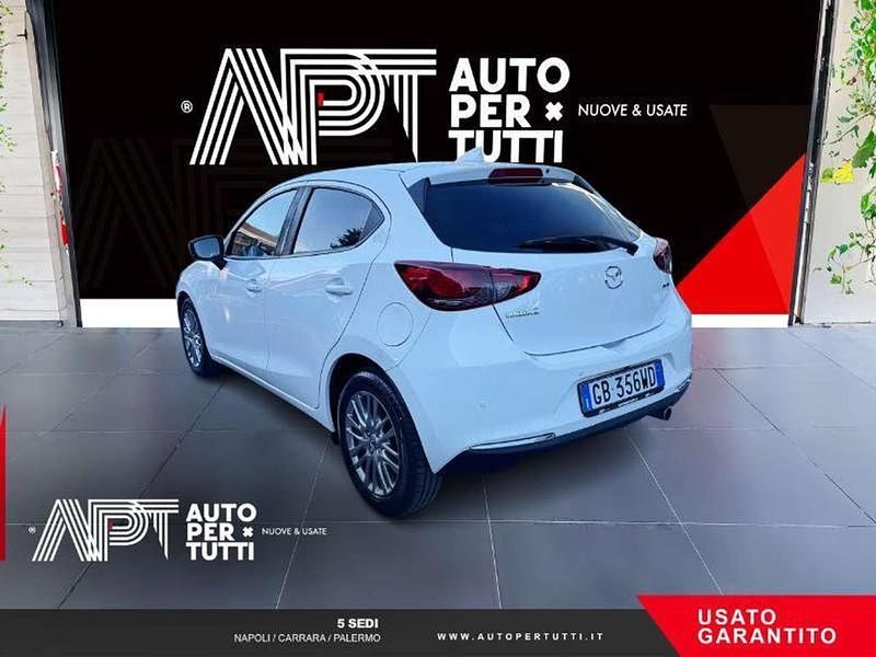 Usata Mazda 2 Exceed 90 CV (66 kW) 2020 Bianco Berlina