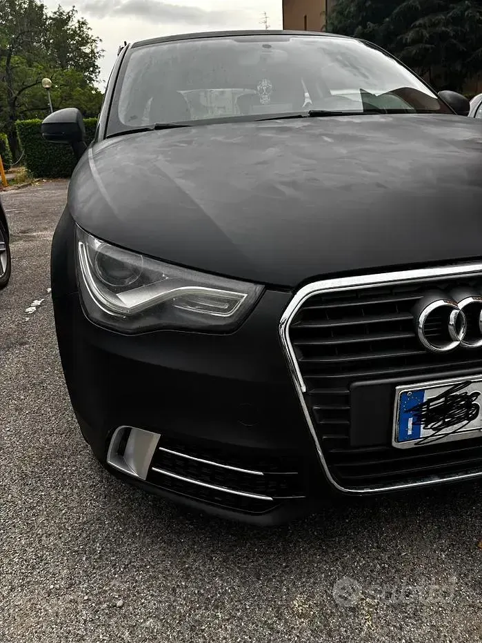 Usata Audi A1 82 CV (60 kW) 2016 Nero Utilitaria