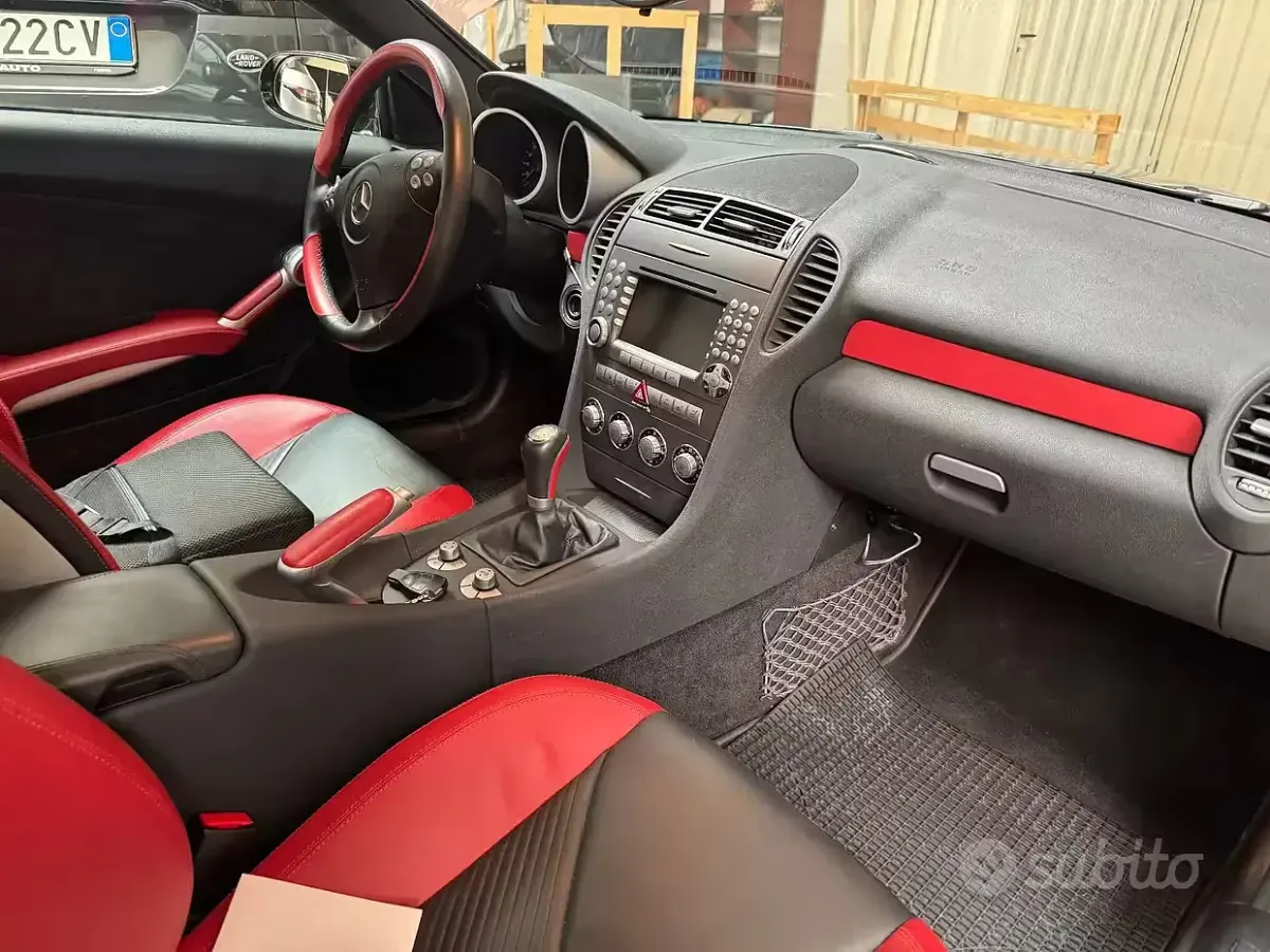 Usata Mercedes SLK200 2004 Nero Cabrio