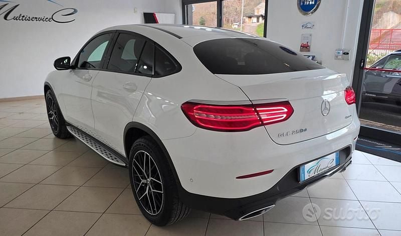 Usata Mercedes GLC250 Exclusive 204 CV (150 kW) 2019 Bianco SUV