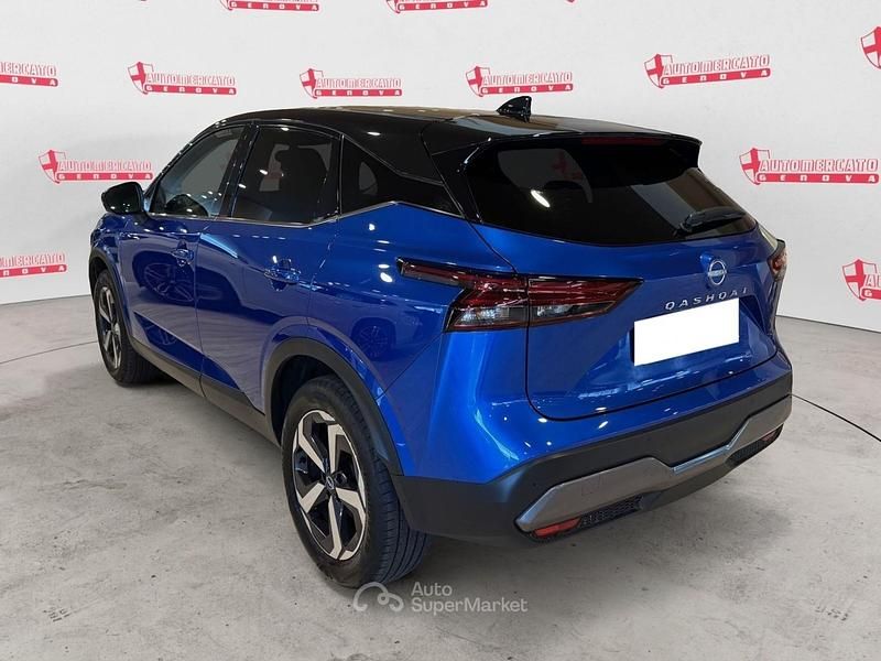 Usata Nissan Qashqai N-Connecta 140 CV (102 kW) 2022 Blu/azzurro SUV