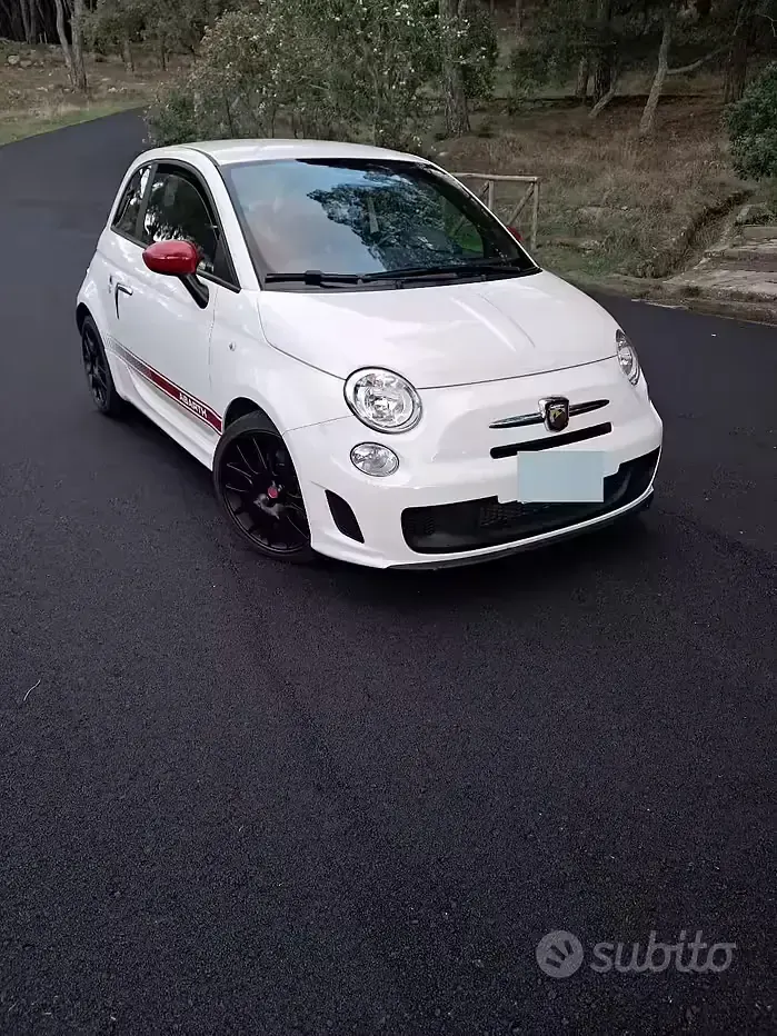 Usata Abarth 595 140 CV (102 kW) 2016 Bianco Berlina