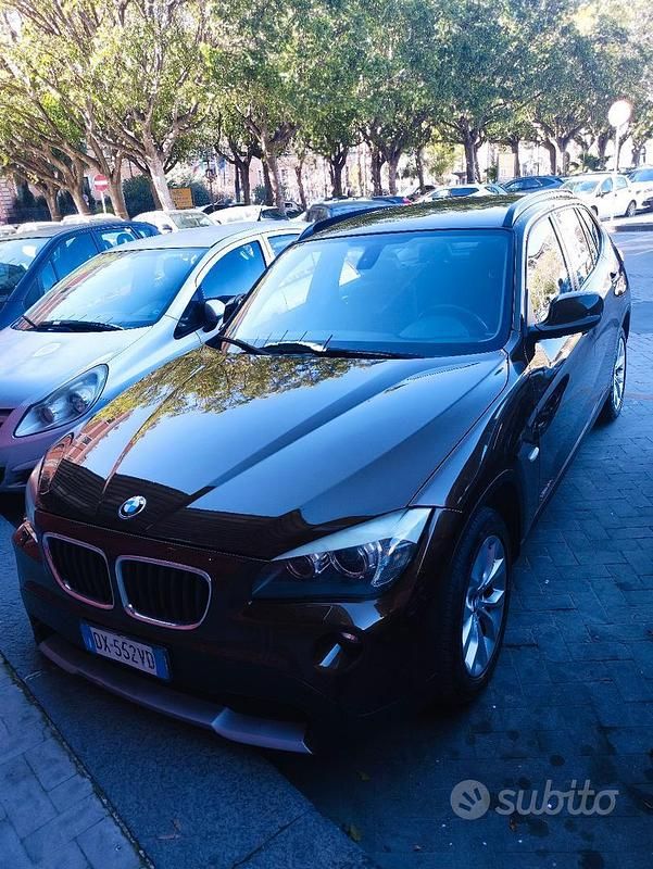 Usata BMW X1 177 CV (130 kW) 2010 Marrone SUV