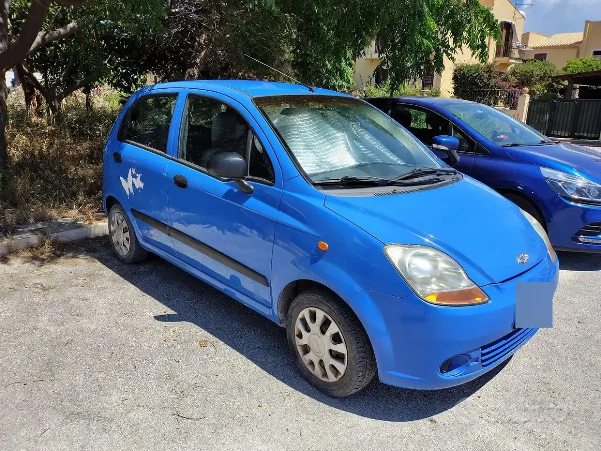 Usata Chevrolet Matiz 52 CV (38 kW) 2006 Blu Utilitaria