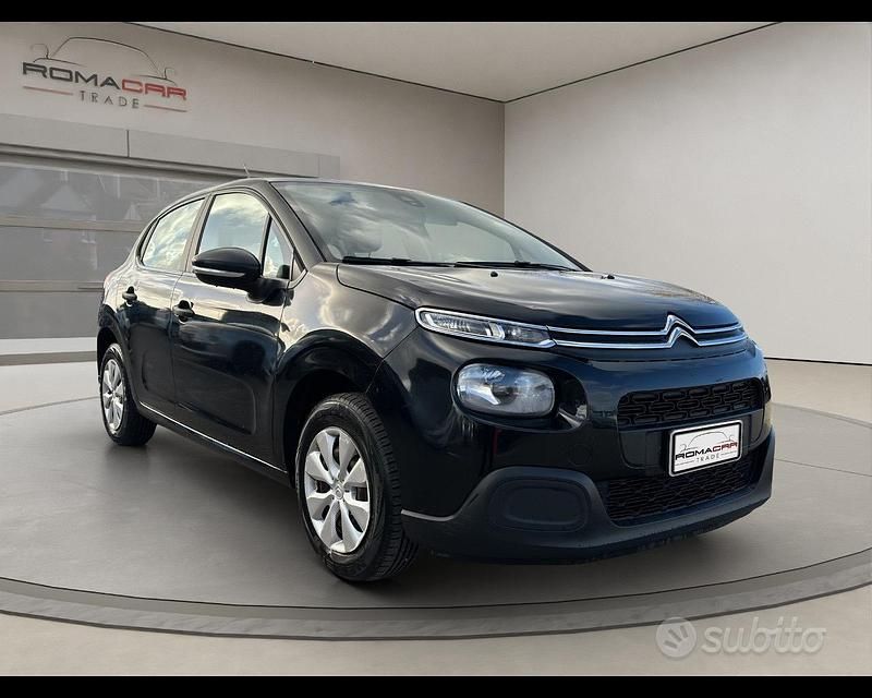 Usata Citroën C3 Exclusive 82 CV (60 kW) 2019 Nero Utilitaria