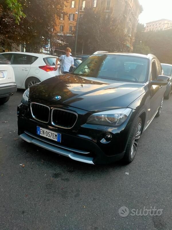 Usata BMW X1 184 CV (135 kW) 2012 Nero SUV