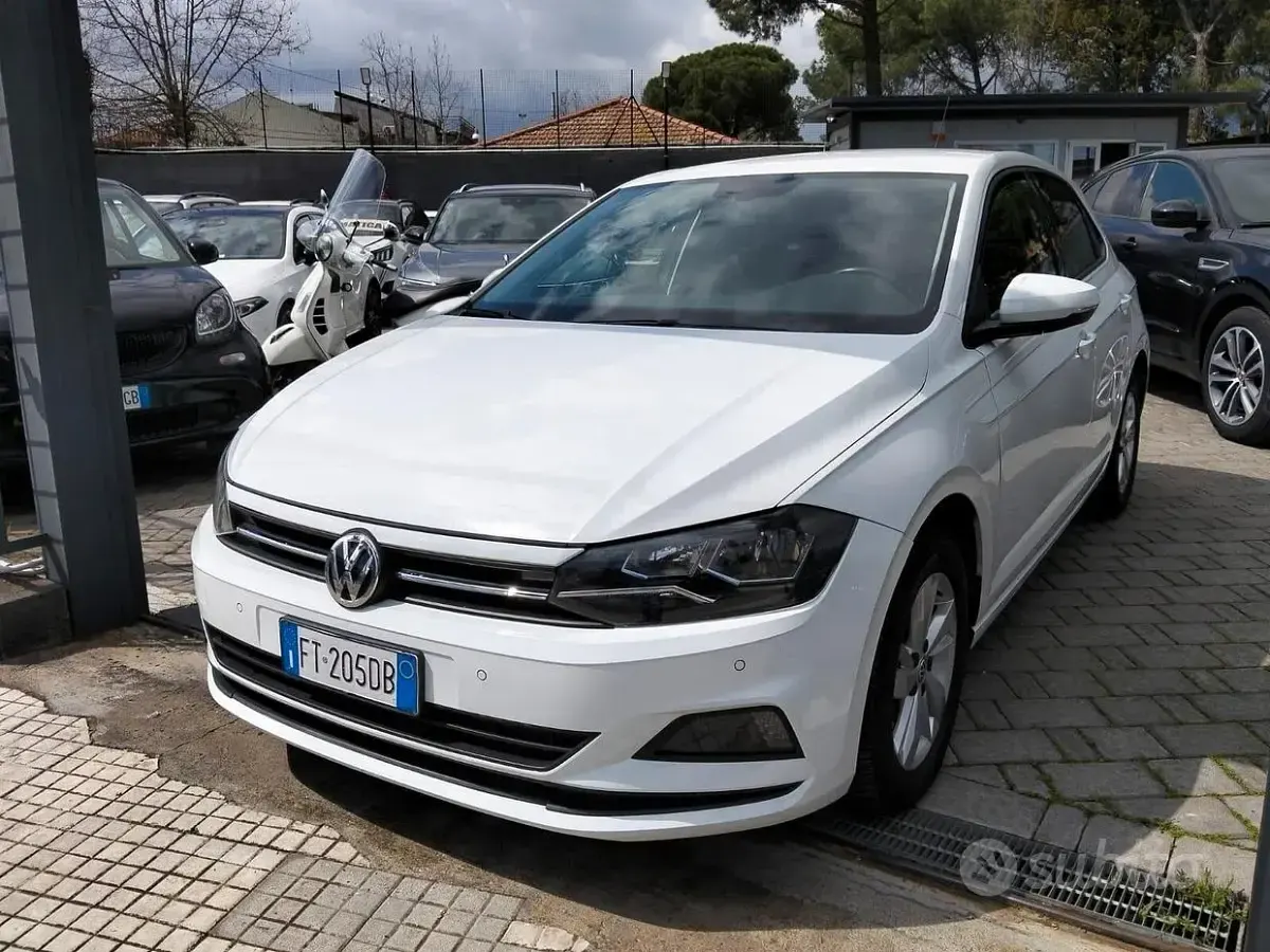 Usata VW Polo Highline 95 CV (69 kW) 2018 Bianco Utilitaria