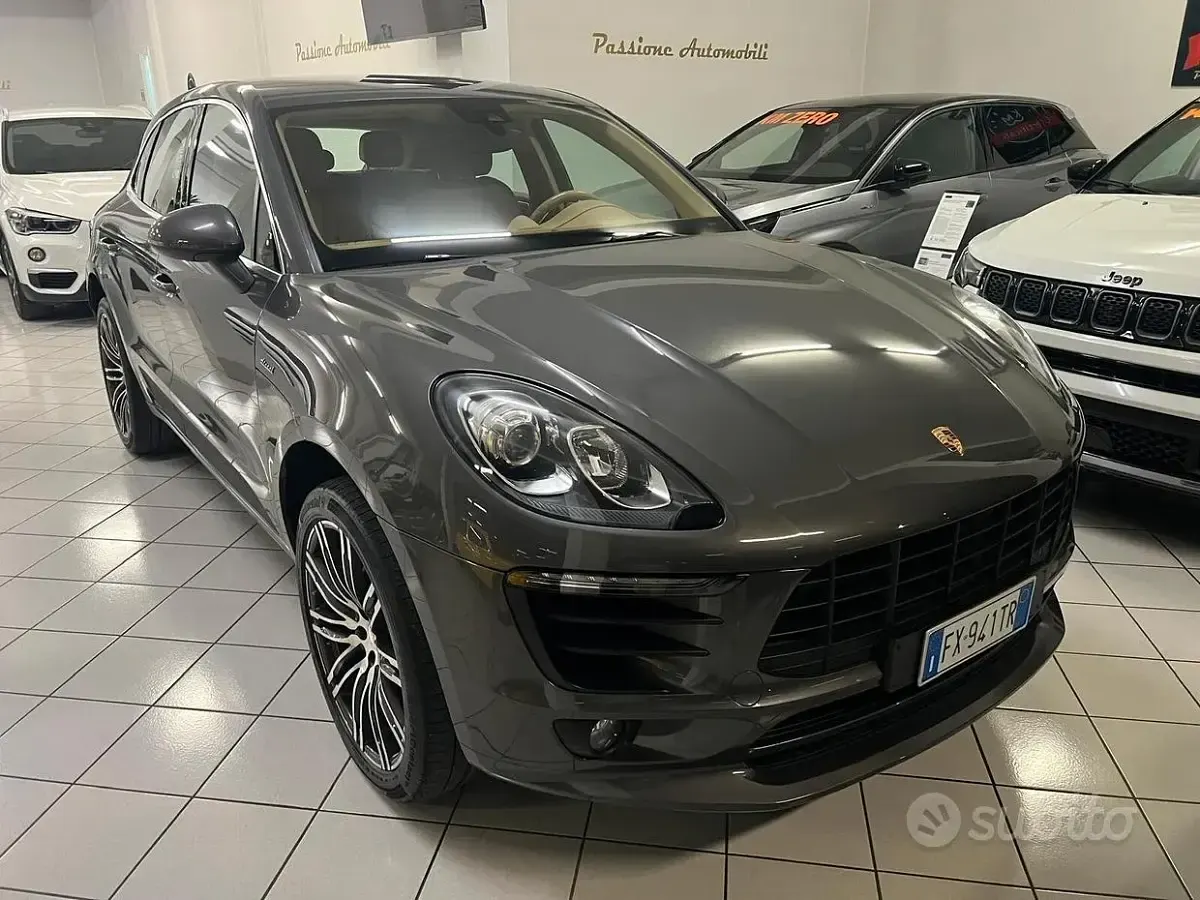 Brugt Porsche Macan Sport 250 HK (183 kW) 2015 Grå SUV