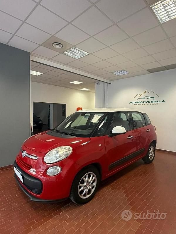 Usata Fiat 500L 105 CV (77 kW) 2013 Rosso Monovolume