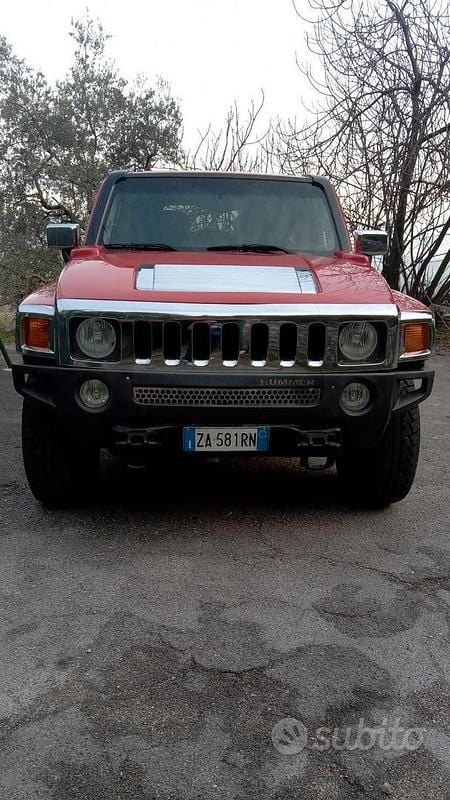 Usata Hummer H3 2005 Rosso SUV