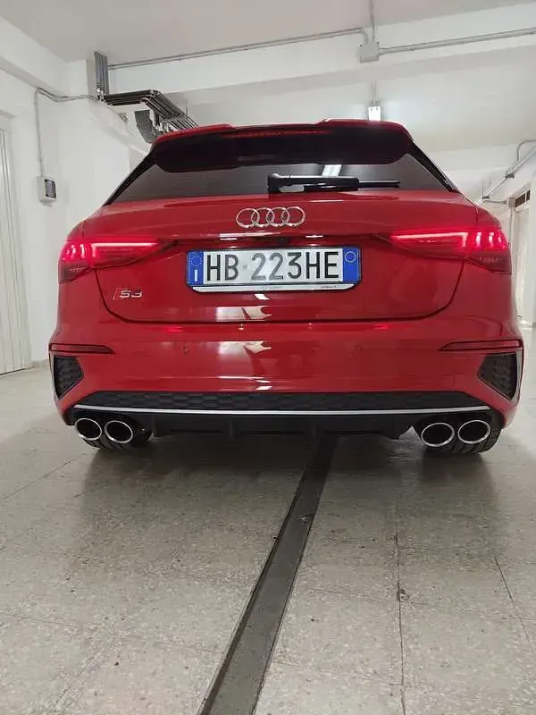 Usata Audi S3 Ambiente 310 CV (228 kW) 2022 Rosso Berlina