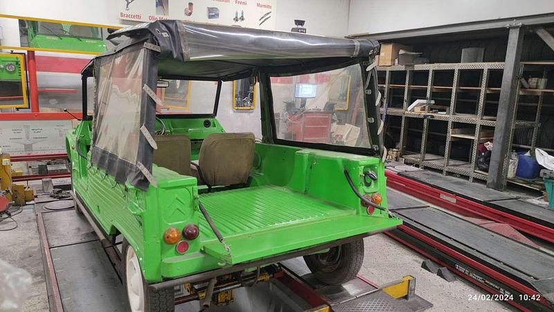 Usata Citroën Méhari 29 CV (21 kW) 1978 Verde Cabrio