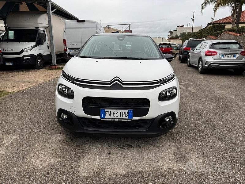 Usata Citroën C3 PureTech 83 CV (61 kW) 2019 Bianco Utilitaria