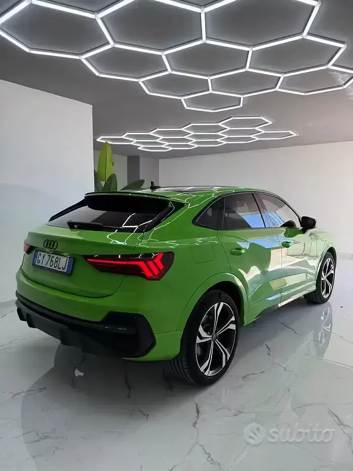Usata Audi Coupé S-Line 200 CV (147 kW) 2021 Verde Coupé