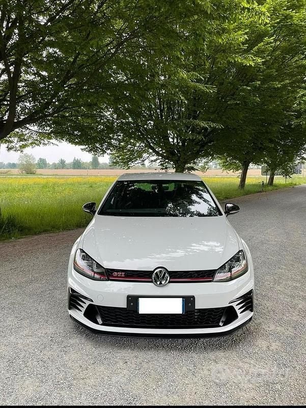 Usata VW Golf VII GTI 265 CV (194 kW) 2017 Bianco Berlina