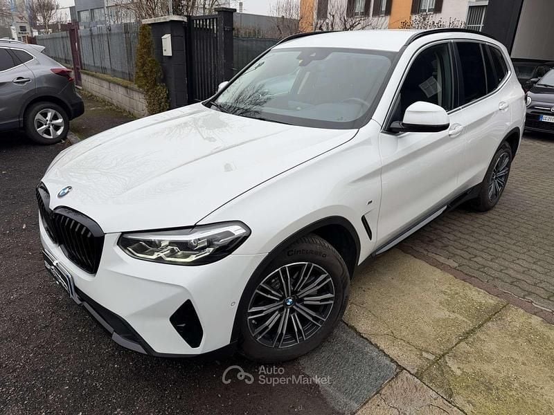 Usata BMW X3 M Sport 190 CV (139 kW) 2023 Bianco SUV