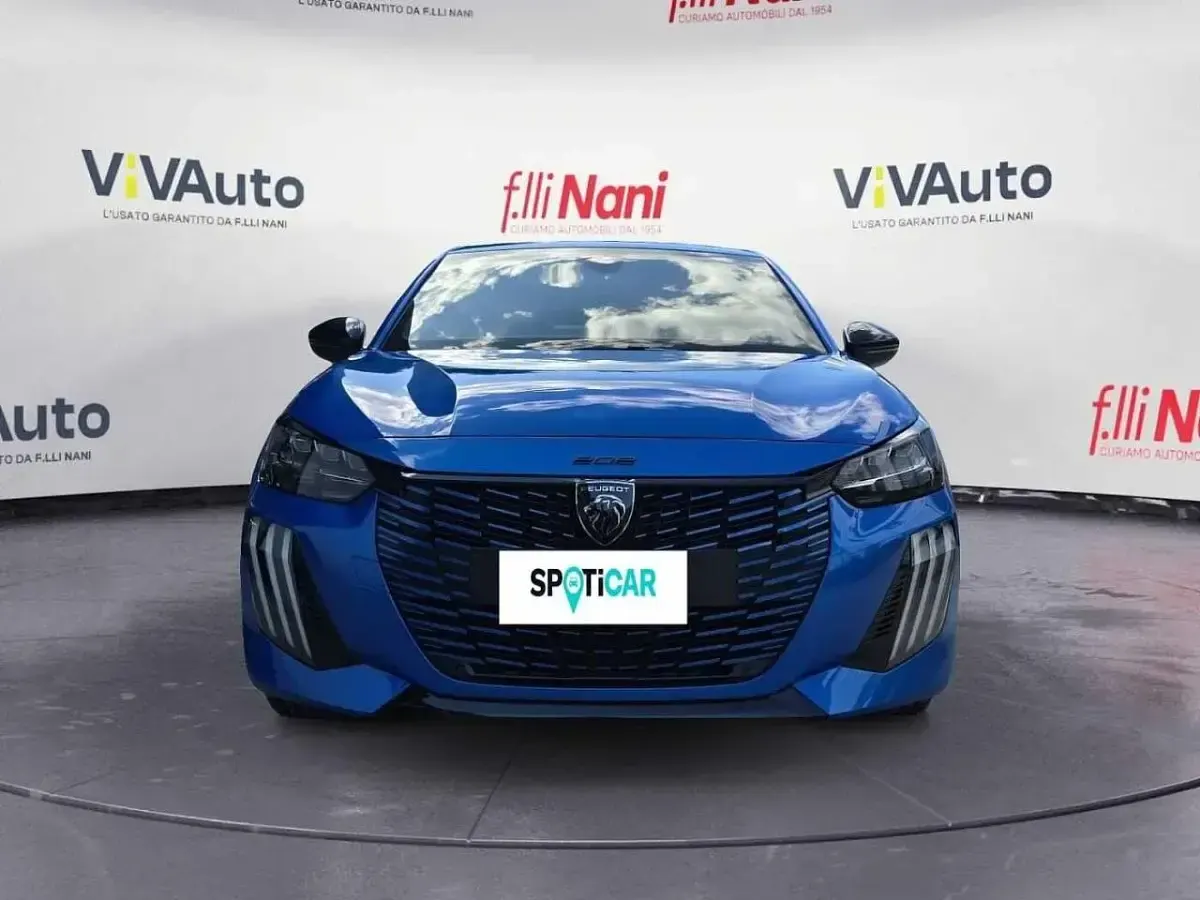 Usata Peugeot 208 GT 136 CV (100 kW) 2024 Blu Utilitaria