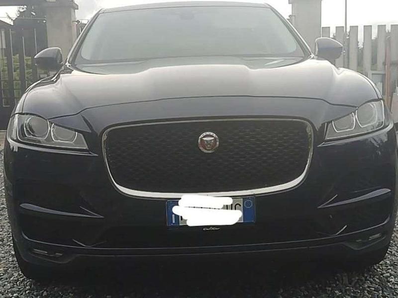 Blu/azzurro Usata 2018 Jaguar F-Pace Prestige SUV | 21.000 € (Molto cara) - Immagine 1/4