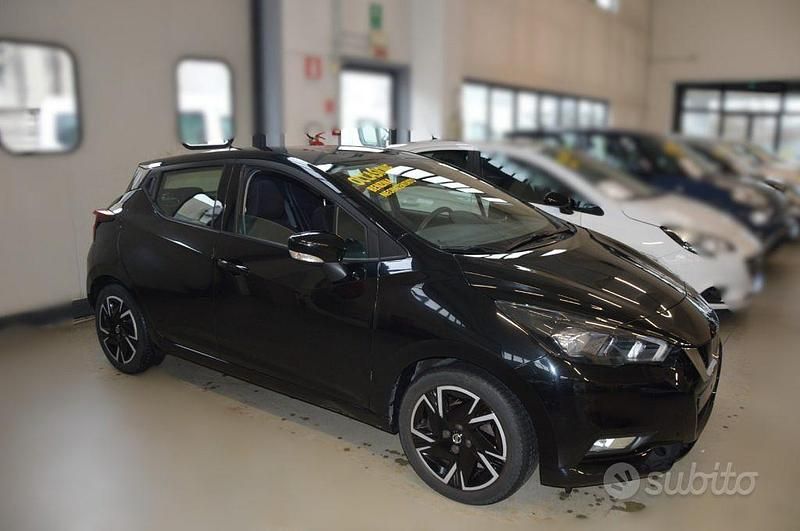 Usata Nissan Micra Acenta 92 CV (67 kW) 2022 Nero Utilitaria