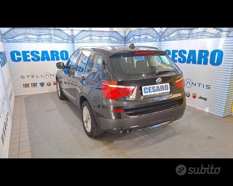 Usata BMW X3 184 CV (135 kW) 2013 Nero SUV