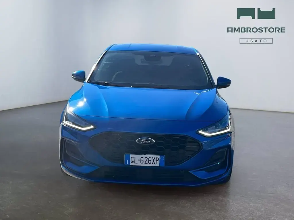 Usata Ford Focus ST-Line 125 CV (91 kW) 2023 Desert island blue Berlina