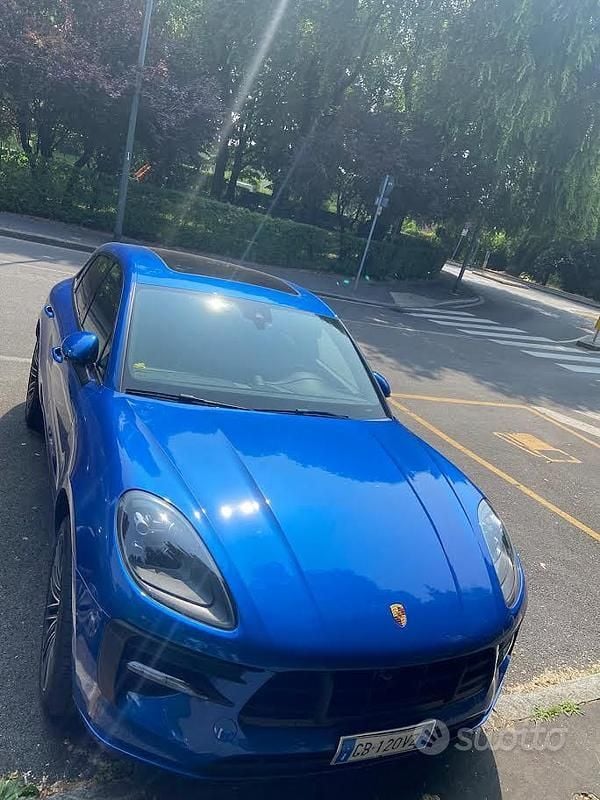 Usata Porsche Macan 2020 Blu SUV