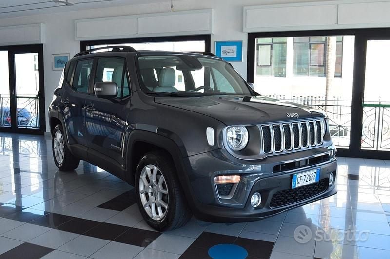Usata Jeep Renegade Limited 131 CV (96 kW) 2021 Grigio SUV