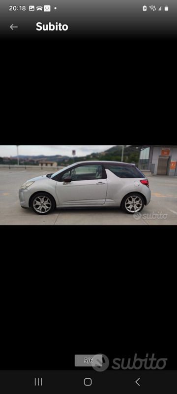 Usata Citroën DS3 2010 Grigio Utilitaria