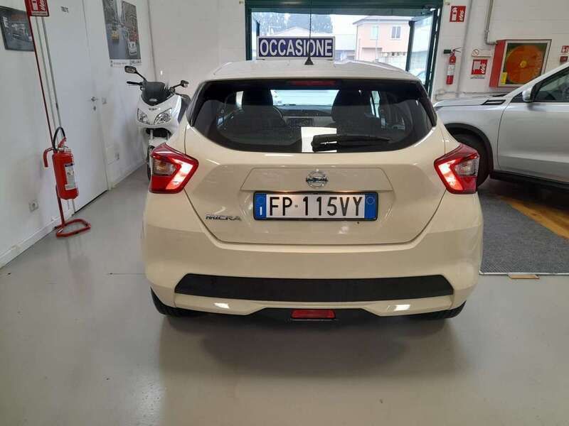 Usata Nissan Micra Visia 71 CV (52 kW) 2018 Bianco Utilitaria