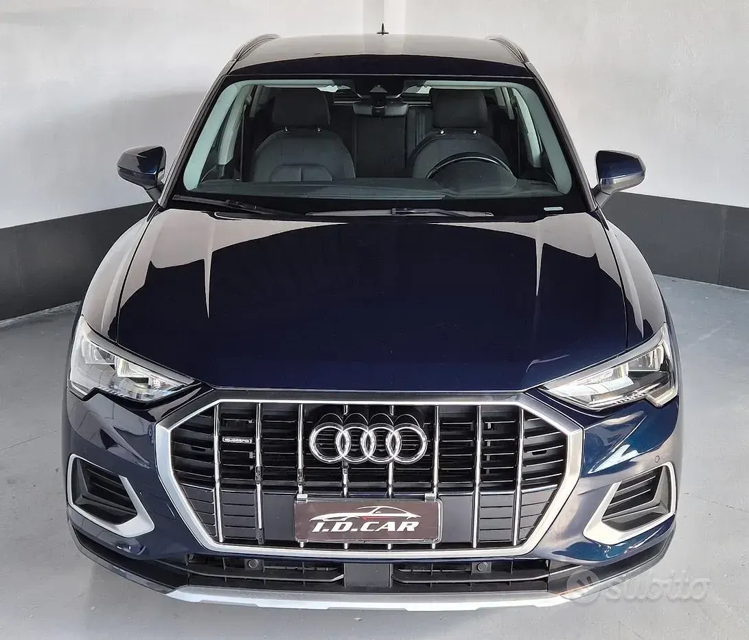 Usata Audi Q3 Advanced 190 CV (139 kW) 2020 Blu SUV