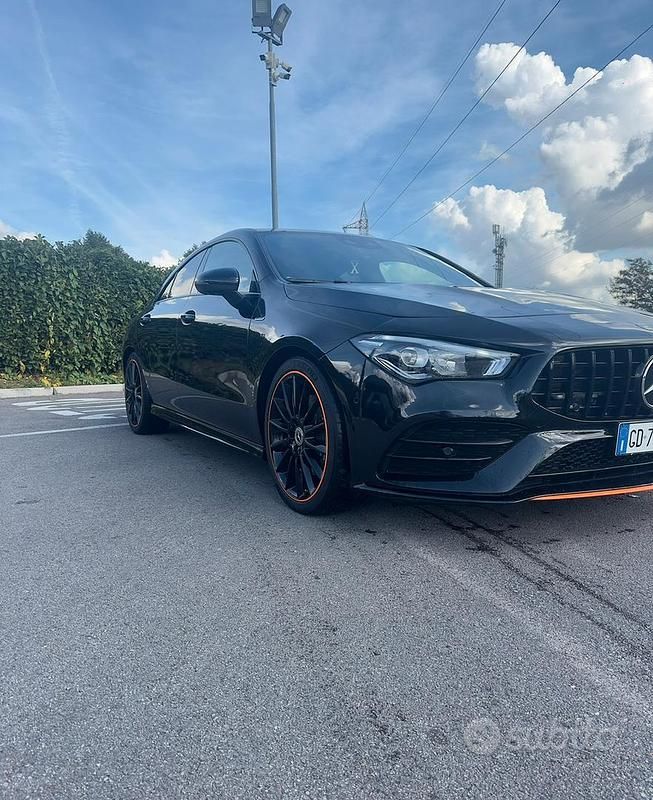 Usata Mercedes CLA220 Edition 1 190 CV (139 kW) 2020 Nero Berlina