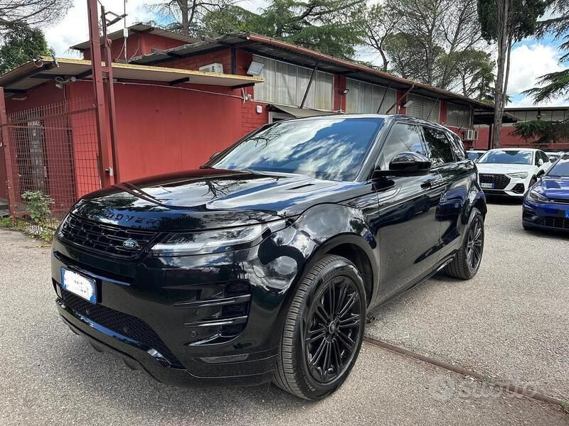 Usata Land Rover Range Rover evoque HSE Dynamic 163 CV (119 kW) 2024 Nero SUV