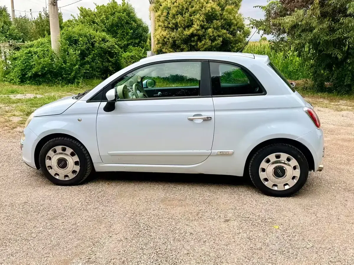 Usata Fiat 500 69 CV (50 kW) 2008 Blu Berlina