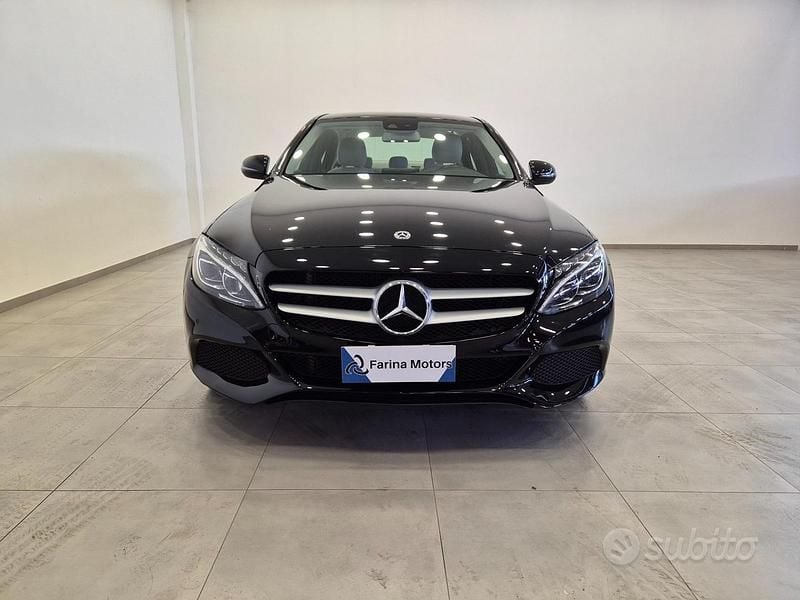 Usata Mercedes C180 Executive 116 CV (85 kW) 2018 Nero Berlina