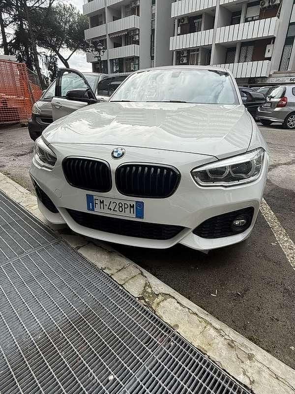 Usata BMW 118 M Sport 136 CV (100 kW) 2017 Bianco Utilitaria