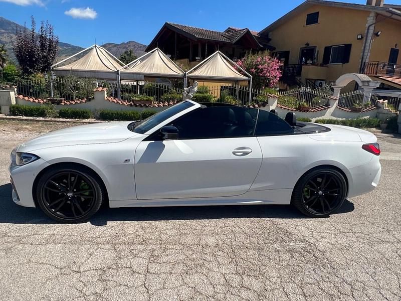 Usata BMW 420 M Sport 190 CV (139 kW) 2021 Bianco Cabrio