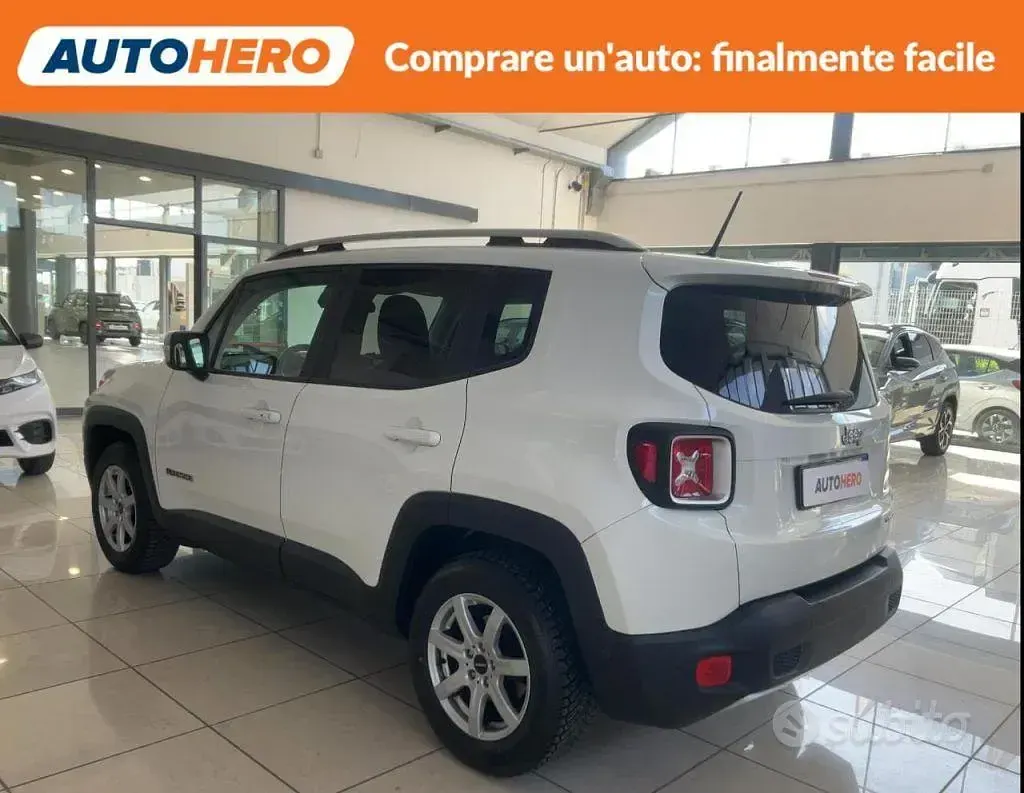 Usata Jeep Renegade 140 CV (102 kW) 2017 Bianco SUV