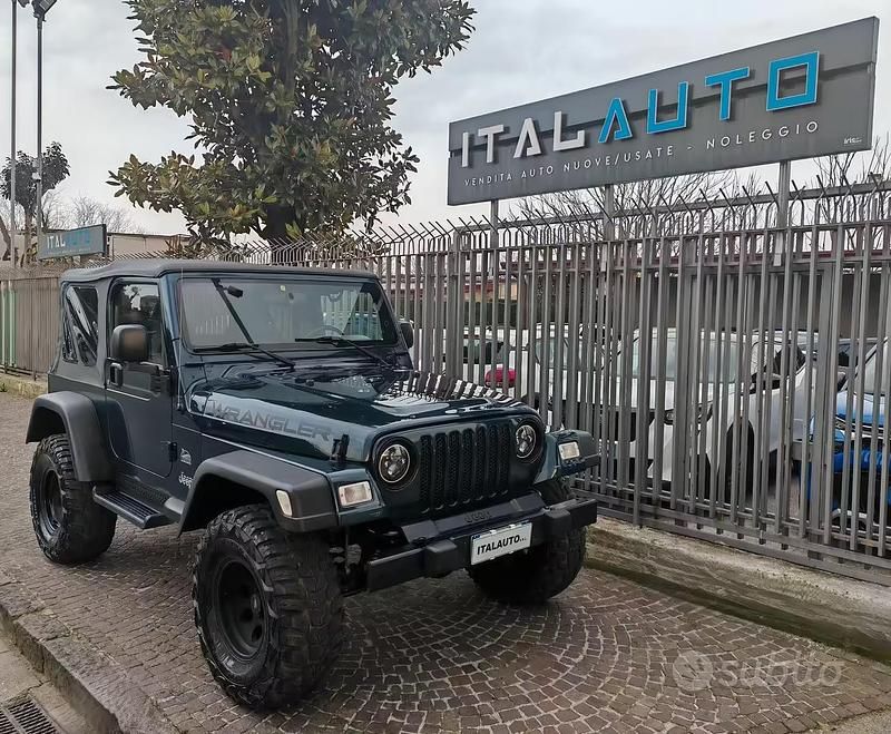 Usata Jeep Wrangler Sahara 177 CV (130 kW) 2005 SUV