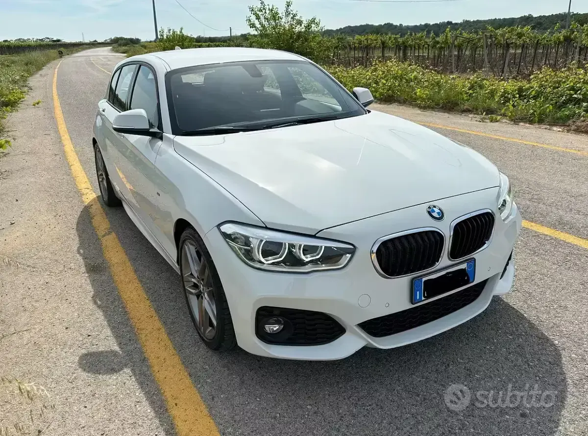 Usata BMW 118 M Sport 150 CV (110 kW) 2017 Bianco Utilitaria