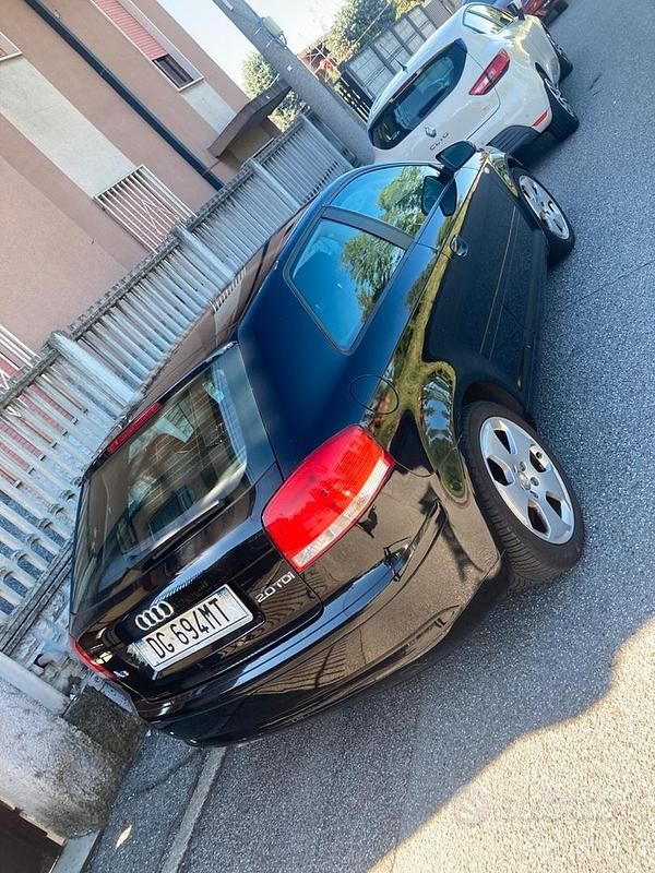 Usata Audi A3 140 CV (102 kW) 2007 Nero Utilitaria